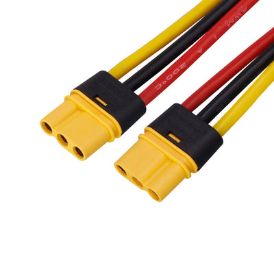 MR30 3Pin 16AWG Silicone Power Cable for FPV Multirotor Drone ESC RC Aircraft Interconnect Wire