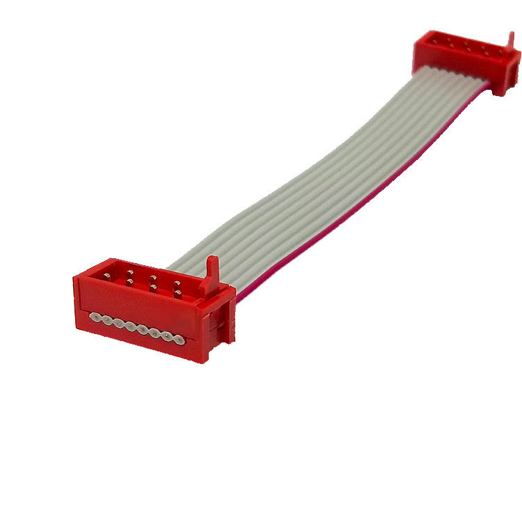 MicroMatch Red IDC Cable 1.27MM Automotive Electronics Wire Harness