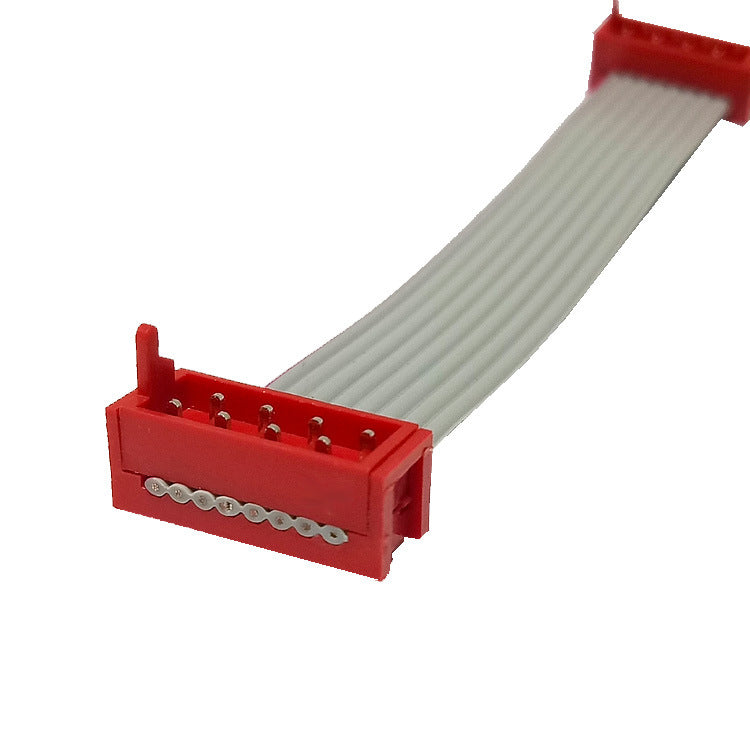 MicroMatch Red IDC Cable 1.27MM Automotive Electronics Wire Harness