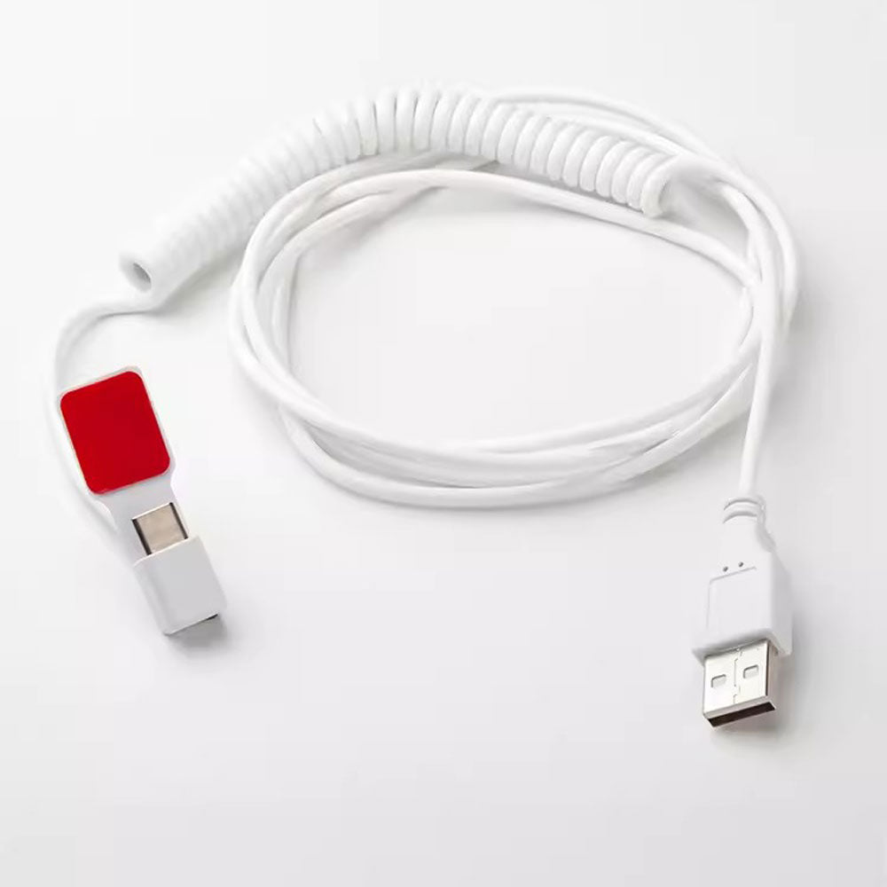 Mobile phone anti-theft alarm experience stand USB charging wire