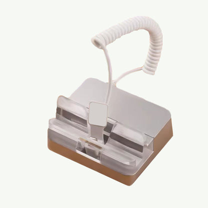 Mobile phone anti-theft alarm experience stand USB charging wire