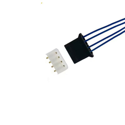 Molex 8981 Series 5.08mm Disk Drive Power Male and Female Connector Harness