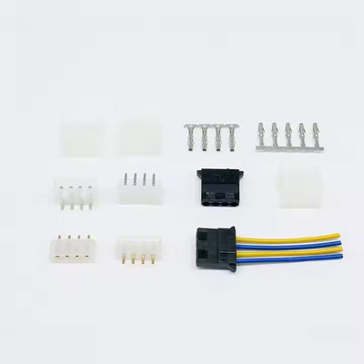 Molex 8981 Series 5.08mm Disk Drive Power Male and Female Connector Harness