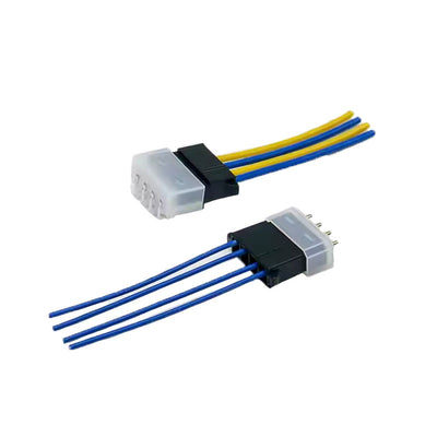 Molex 8981 Series 5.08mm Disk Drive Power Male and Female Connector Harness