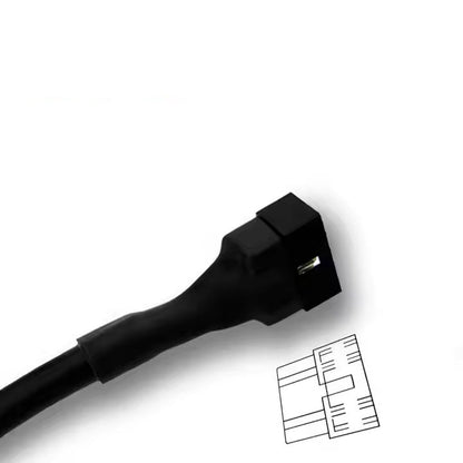 Molex 1625 15-Pin 3.68mm Nylon Connector Socket Cable Assembly