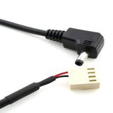 Molex 22012045 2.54mm 4 pin Connector Extension DC Plug 90 degree Jack Electric Wire Power Cable