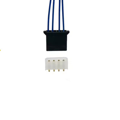 Molex 8981 Series 5.08mm Disk Drive Power Male and Female Connector Harness