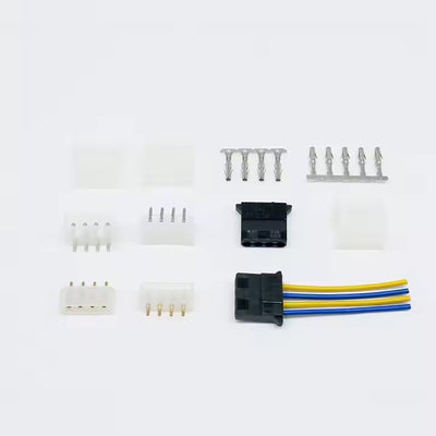 Molex 8981 Series 5.08mm Disk Drive Power Male and Female Connector Harness