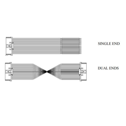 Molex 5011894010 Connector Cable 1.0mm Terminal Wire 28AWG 40P Electrical Cable Assembly