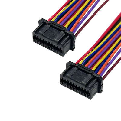 Molex 5054322201 Connector Wire Harness 1.25mm Micro Lock 22Pin Cable Assembly