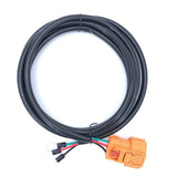 Electric vehicle three-core plug charging wire high voltage connector low current connector waterproof docking cable