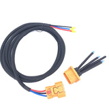 Electric vehicle three-core plug charging wire high voltage connector low current connector waterproof docking cable