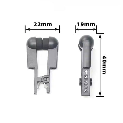 Neurological stimulation electrode ear clips are suitable for TENS medical