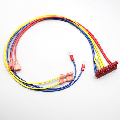 TE MTA156 3-643818-2 2P 3.96mm Pitch IDC Connector Cable Receptacle Female Wire Harness