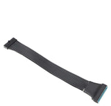 USB 3.0 Black Soft Flat Ribbon Cable for Solves the Problem of Motherboard Being Blocked by Graphics Card