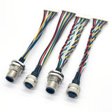 M12 Connectors Cable Rugged Compact Sealed Connectors Used for Signal Data and Power Connectivity in Industrial Control Applications.
