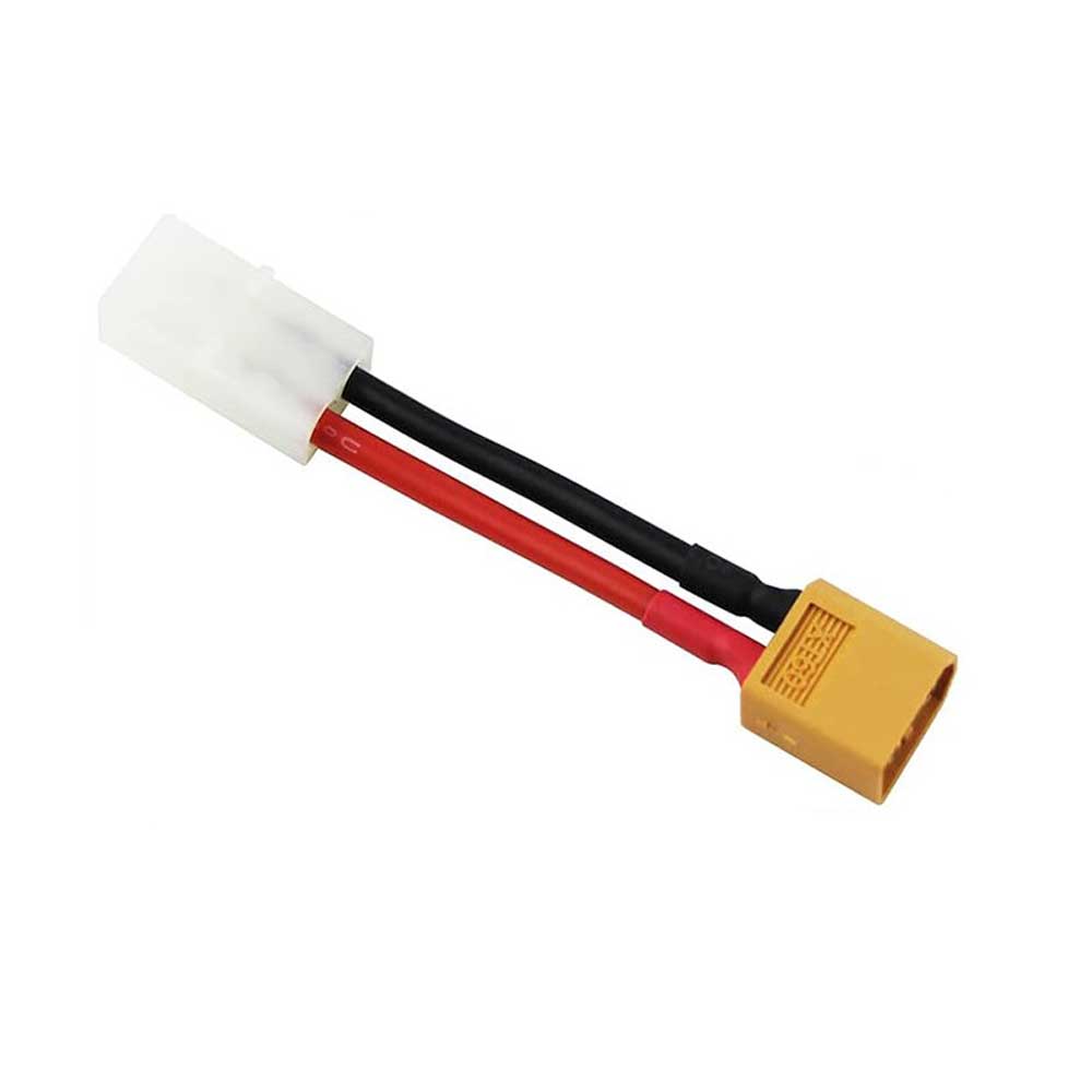 XT60-Tamiya Conversion Adapter 14AWG Soft Silicone Wire for RC Model Toy Car Battery Power