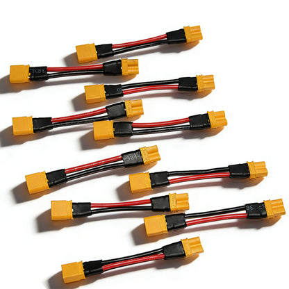 MR30-M Battery Power Cable XT90-F Silicone Wire Radar Robot Power Module Input Wiring Harness