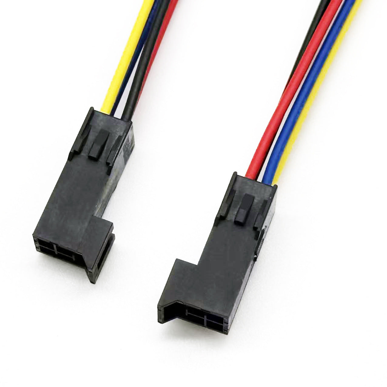 Molex2014441104 Nano-Fit Plug Housing TPA Capable 2.5mm Pitch Dual Row 4 Circuits Black Glow-Wire Harness Gold Plated Cable Assembly