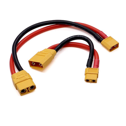 XT60 to XT90 Plug Connector Wire Male to Female Adapter Cable 10AWG Aircraft Model Power Supply Battery Charging Cable