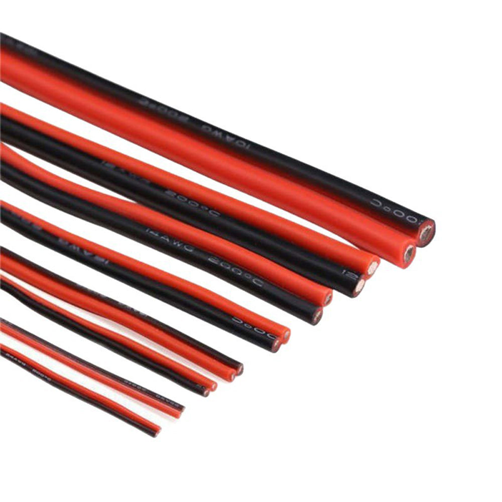 Flexible Silicone Bonded Cable 10/12/14/16/18/20/22/24AWG Electrical Wire