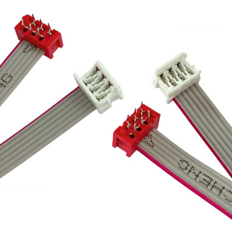 UL2651 28 MICRO/MATCH 215083 Connector 1.27mm IDC Cable Harness MOLEX90327 Flat Ribbon Wire for Message Transfer