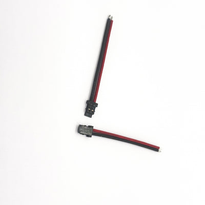 Molex 2082982021 1.80mm Pitch Pico-EZmate HC Receptacle Housing Single Row 2 Circuits Black Cable Assembly Wire Harness for Motor Electromechanical Connection