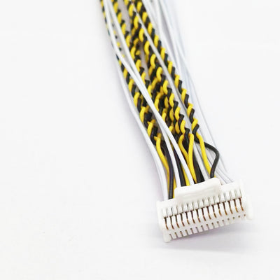 HRS DF50S-30DS-1C 1mm Pitch Positive Lock Wire-to-Board Connector Extension Cable Wire Harness for Computer Motherboard Graphics Card