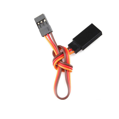 Extension Cable Aircraft Servo Y Type Cable JR Public to Female White Red Black Splicing Cable