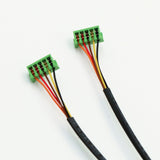 Electronic Wire Tef lon 30 AWG 05ZR-8M-P to 06SR-3S 1.5mm IDC Crimping Terminal Wire for Sensor