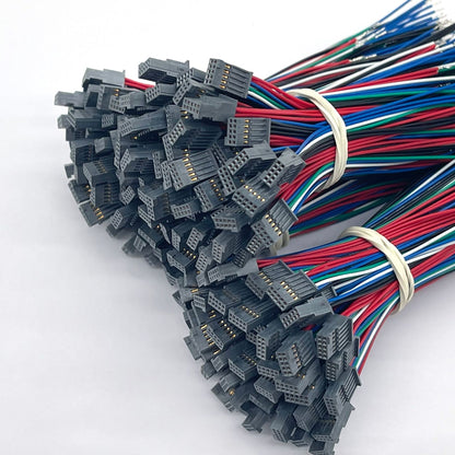 ISDF-05-D Tiger Eye™ Discrete Wire 1.27mm Pitch Socket Housing Wire Harness for Electronic Equipment