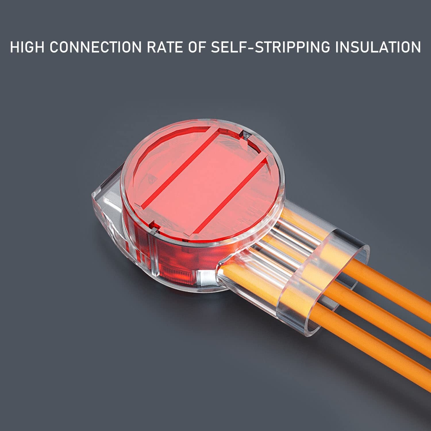High Performance K3 Connector Double Blade Three Wire Compound Connection Terminal Gel Filled Terminal Telecommunications Specific Wire