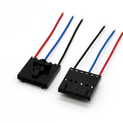 Molex 50579406 SL Crimp Housing Single Row Version G Positive Latch 6 Circuits Black Wiring Harness for Motor