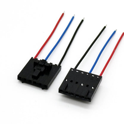 Molex 50579406 SL 圧着ハウジング シングルロウバージョン G ポジティブラッチ 6回路 ブラック モーター用配線ハーネス