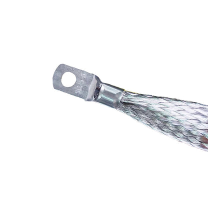 New energy vehicle charging pile grounding wire copper braided wire with terminal soft copper connection charging cabinet ground