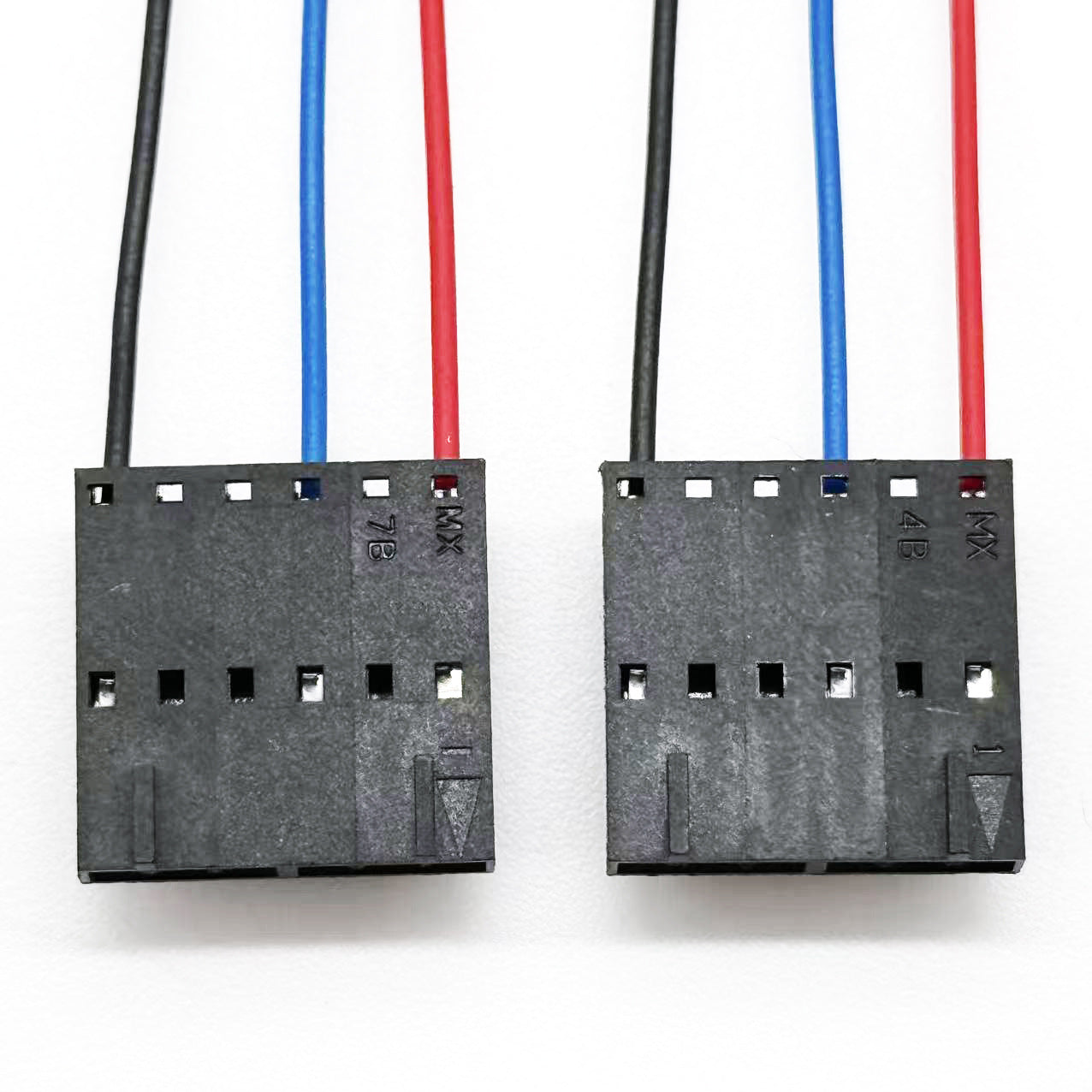 Molex 50579406 SL Crimp Housing Single Row Version G Positive Latch 6 Circuits Black Wiring Harness for Motor