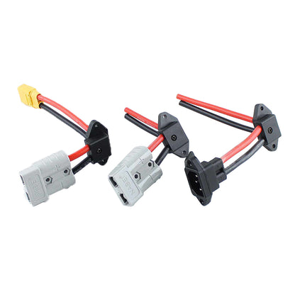 50A Lithium Battery Charging Cable to XT90 Plug Connector Electric Vehicle Charging Socket Cable Assembly
