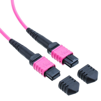 MPO-LC 12 core OM40 Gigabit multimode fiber MPO-MPO multimode connector data high-density fiber jumper cable