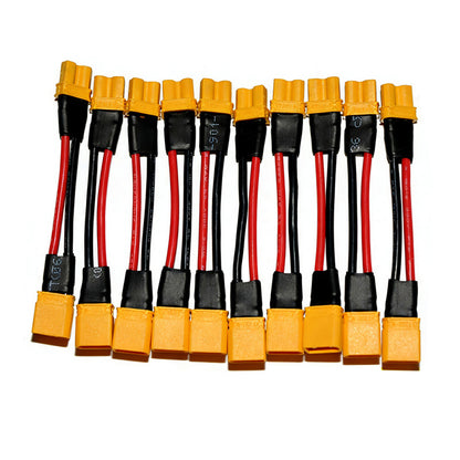 MR30-M Battery Power Cable XT90-F Silicone Wire Radar Robot Power Module Input Wiring Harness