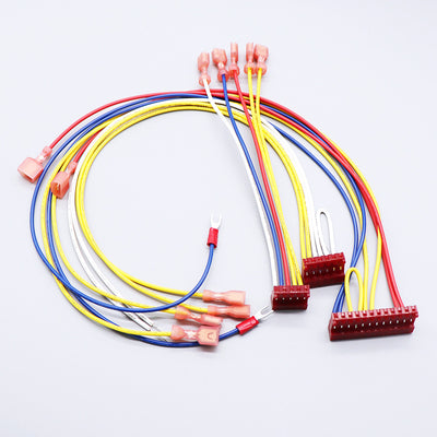 TE MTA156 3-643818-2 2P 3.96mm Pitch IDC Connector Cable Receptacle Female Wire Harness