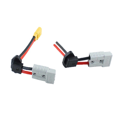 50A Lithium Battery Charging Cable to XT90 Plug Connector Electric Vehicle Charging Socket Cable Assembly