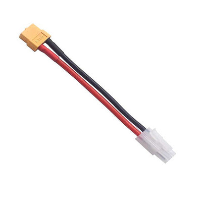 XT60-Tamiya Conversion Adapter 14AWG Soft Silicone Wire for RC Model Toy Car Battery Power