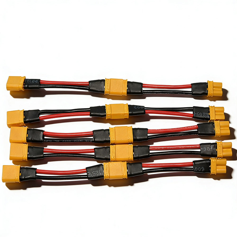 MR30-M Battery Power Cable XT90-F Silicone Wire Radar Robot Power Module Input Wiring Harness