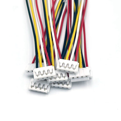 JST EHR-4 2.5mm Pitch Low-profile Wire-to-Board Connector Cable with High Density for Electronic Devices