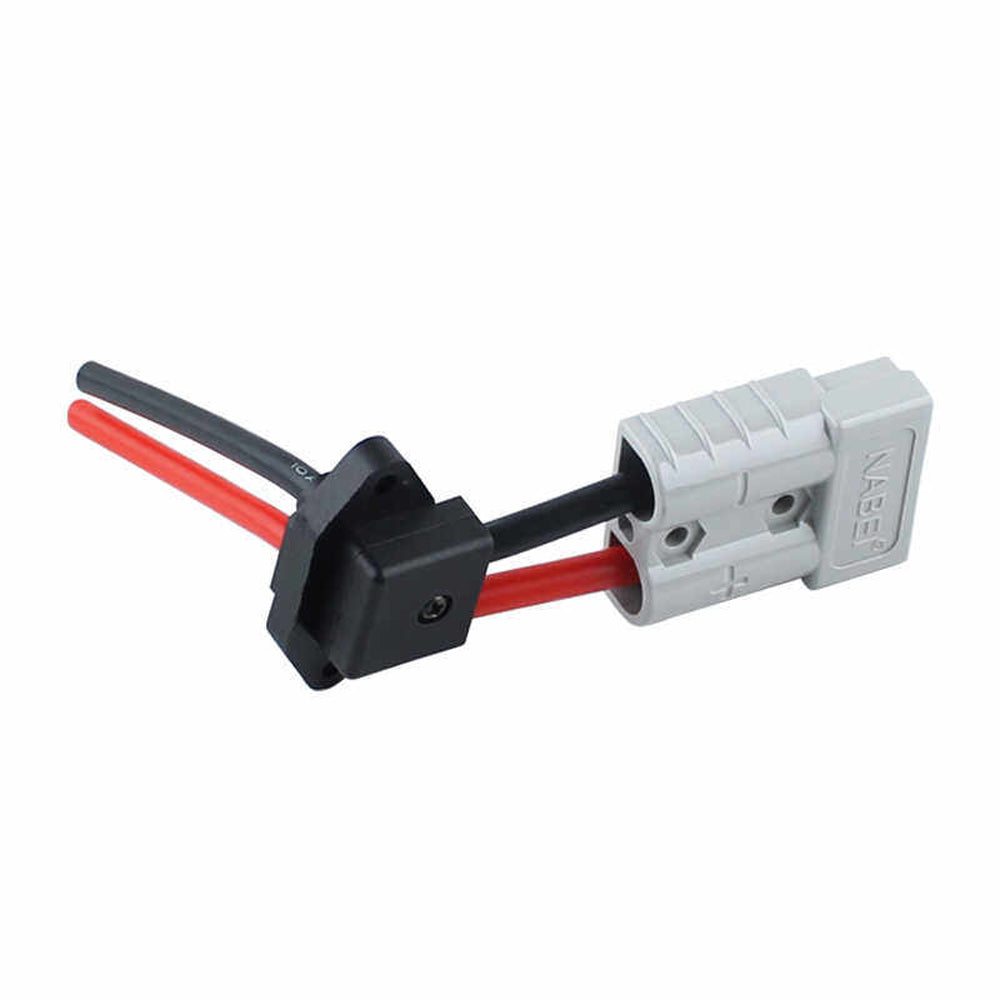 50A Lithium Battery Charging Cable to XT90 Plug Connector Electric Vehicle Charging Socket Cable Assembly