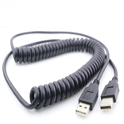 OEM Custom Fast Charging USB A to other connector Spiral Cable Assembly