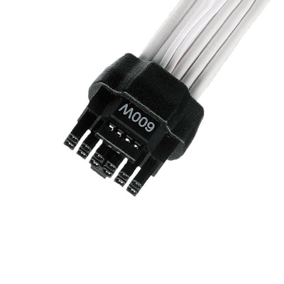 PCIE5.0 12VHPWR 12+4pin Graphics Card Power Supply Cable 600W90 Degree Extension Module Cable
