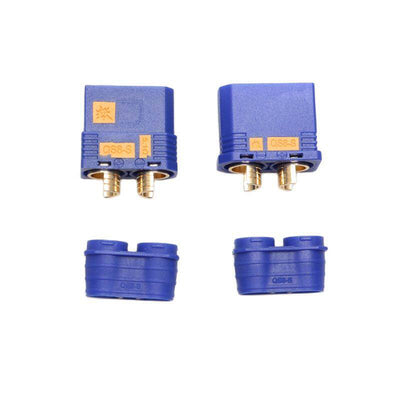 QS8-S Anti-Spark High Current Connector Black Blue Gold Plated Terminal for RC Lithium Battery Drone Robot