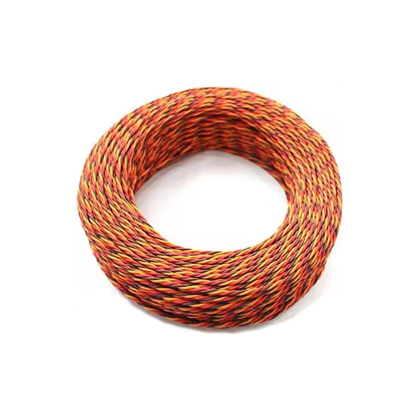 Manufacturer direct sales 22AWG 26AWG RC double-leaf JR twisted servo cable