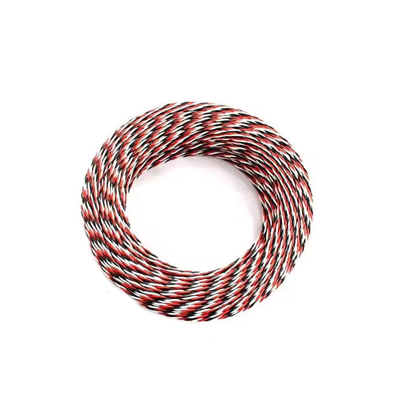 Manufacturer direct sales 22AWG 26AWG RC double-leaf JR twisted servo cable